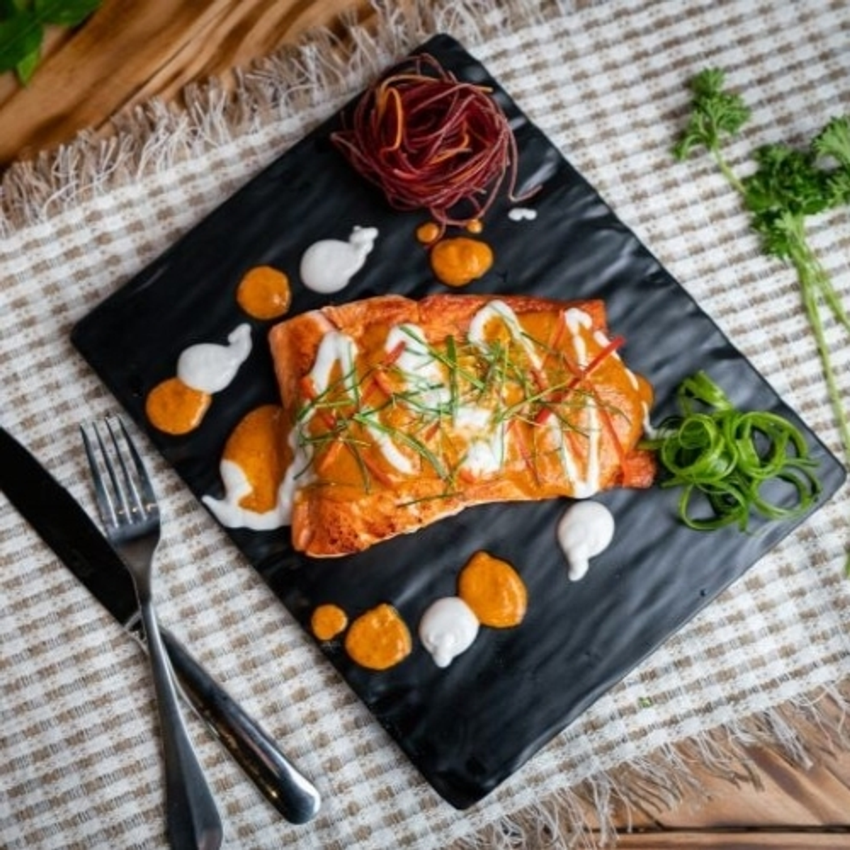 Our chef's grandmother taught her this menu