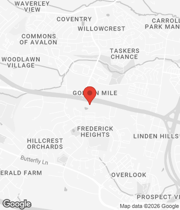 Map of Thai Meric Eatery & Bar - 1170 W Patrick St Ste E, Frederick, MD, 21703, US